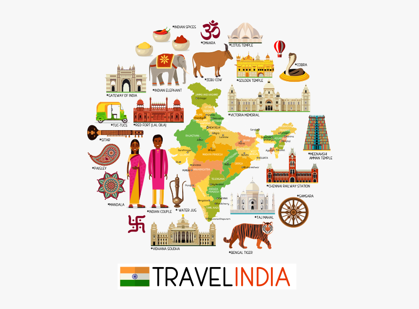 O - Visit India, HD Png Download, Free Download