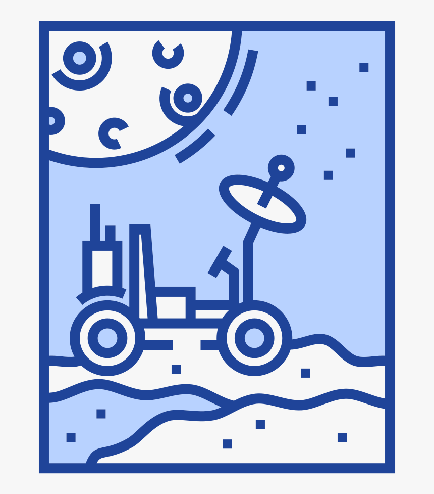 Space Rover Icon - Space Icons Rover, HD Png Download, Free Download