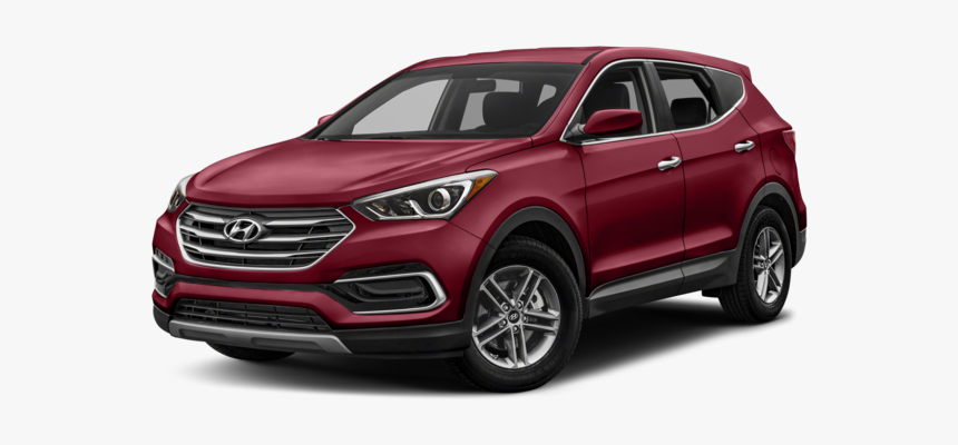 2018 Hyundai Santa Fe Sport - Black Hyundai Santa Fe 2018, HD Png Download, Free Download