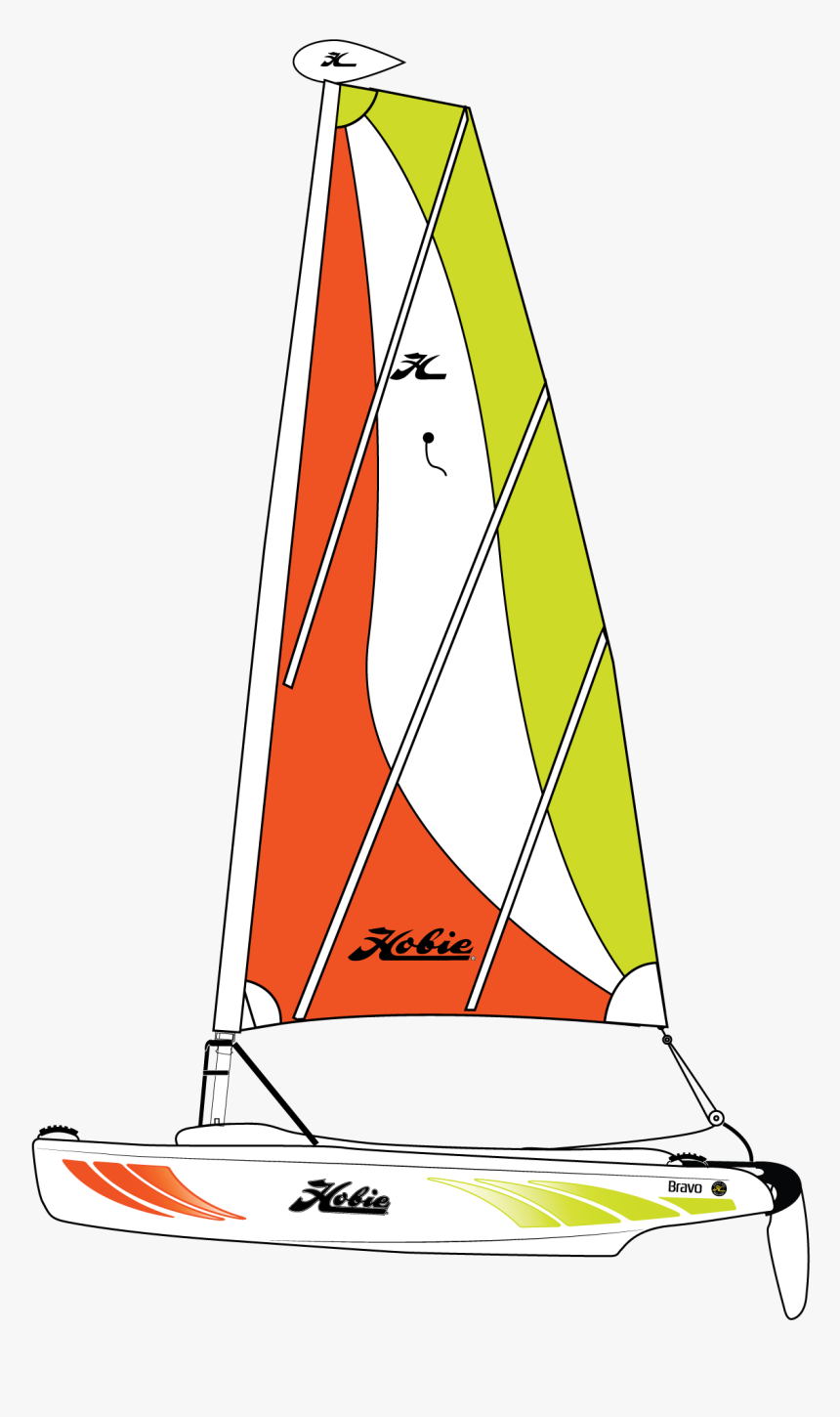 Bravo - Hobie Bravo Sail Flat, HD Png Download, Free Download