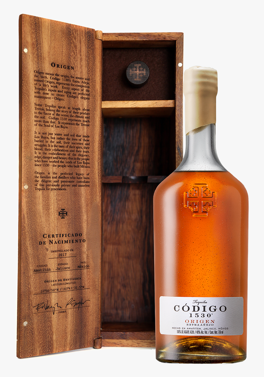 Codigo 1530 Origen Extra Anejo Tequila - Tequila Codigo 1530 Precio, HD Png Download, Free Download