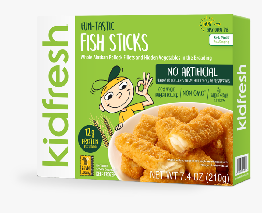 Kidfresh Fun-tastic Fish Sticks - Kidfresh, HD Png Download, Free Download