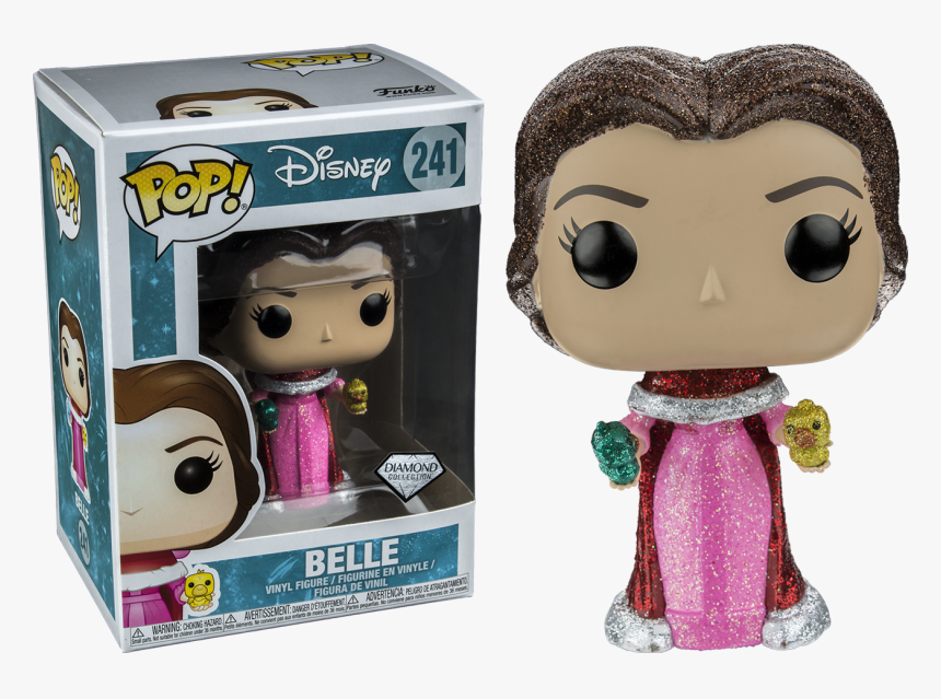 Disney Beauty & The Beast Belle Hot Topic Exclusive - Funko Pop Belle Diamond, HD Png Download, Free Download