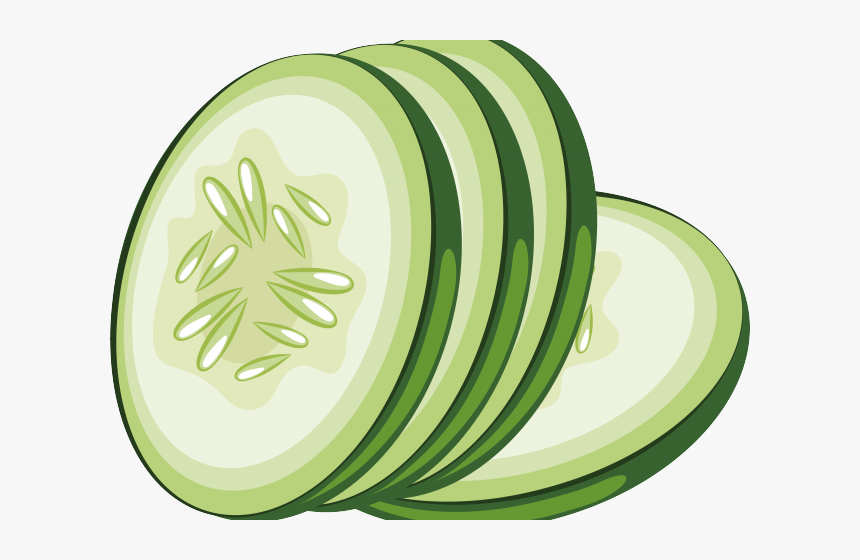 Lime Clipart Cucumber Slice - Vector Cucumber Slice Png, Transparent Png, Free Download