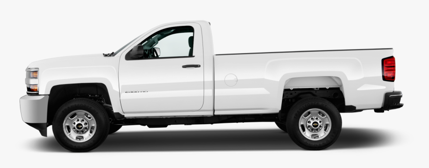 Chevy Drawing Single Cab - 2015 Silverado 2 Door White, HD Png Download, Free Download