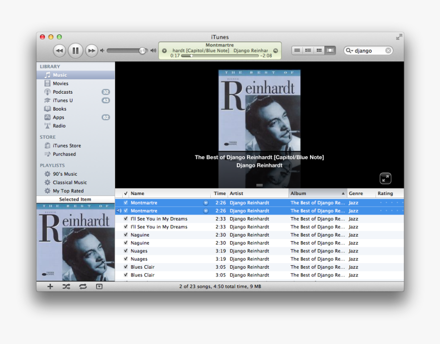 Best Of Django Reinhardt Capitol, HD Png Download, Free Download