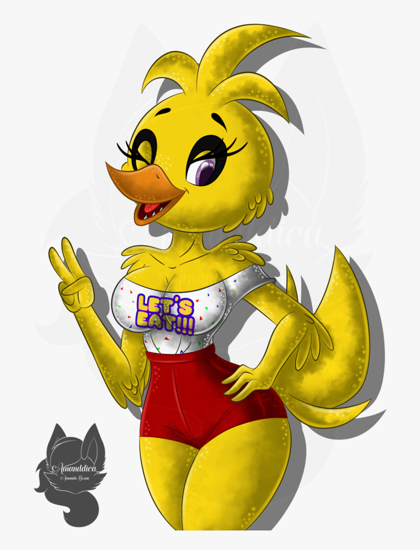 Chica The Chicken Fan Art, HD Png Download, Free Download