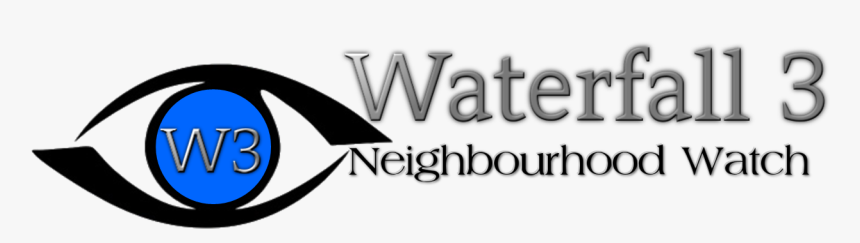 Waterfall 3 Neighbourhood Watch - Graphic Design, HD Png Download, Free Download