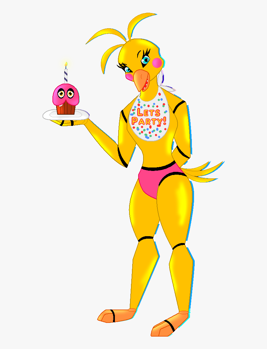 Fnaf - Toy Chica - Cartoon, HD Png Download, Free Download