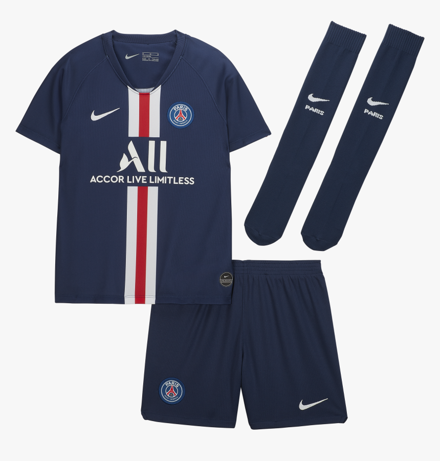 Paris Saint Germain Little Boys Football Kit 2019 - Psg Kit 2019 20, HD Png Download, Free Download