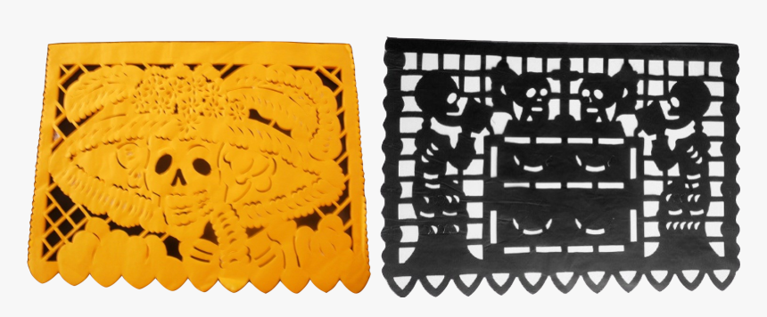 Papel Picado Naranja Dia De Muertos, HD Png Download - kindpng Papel Picado Naranja Dia De Muertos, HD Png Download - kindpng