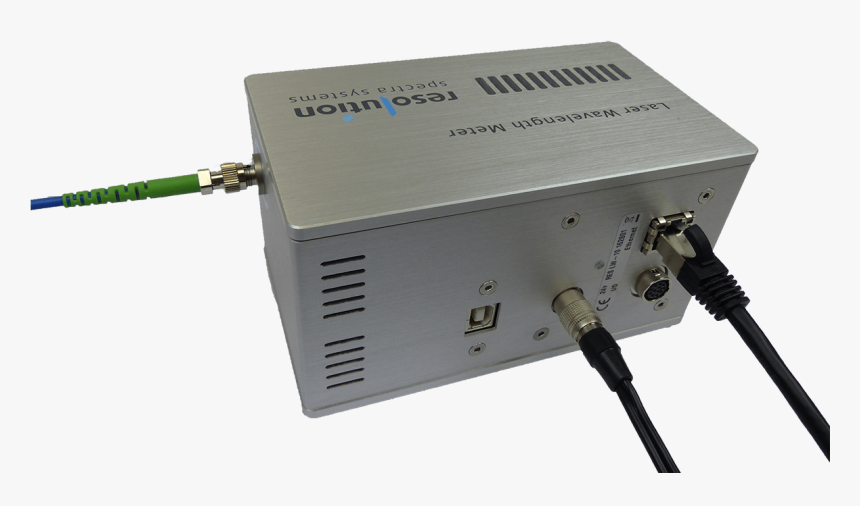 Lw-10 Wavelength Meter Back With Cables - Electronic Component, HD Png Download, Free Download