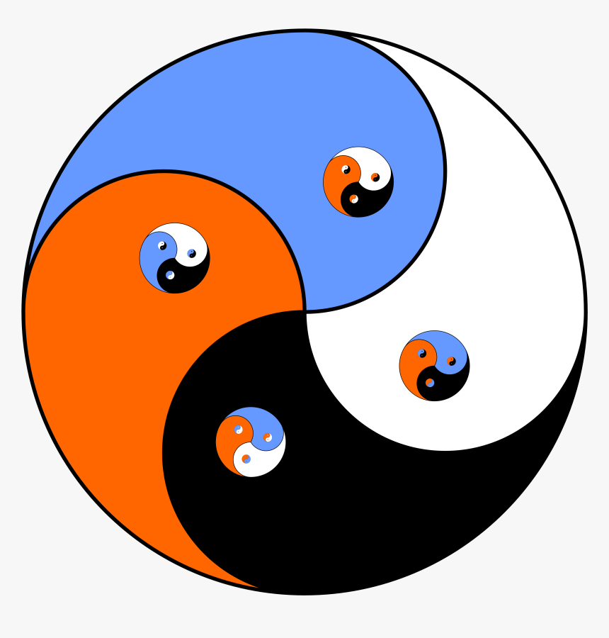 Yin Yang Yong Level - Four Way Yin Yang, HD Png Download, Free Download