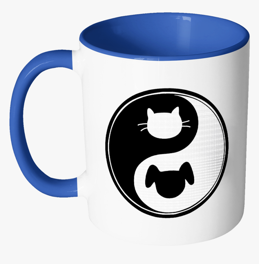 Yin Yang Color Accent Coffee Mug Choice Of Accent Color - Mug, HD Png Download, Free Download