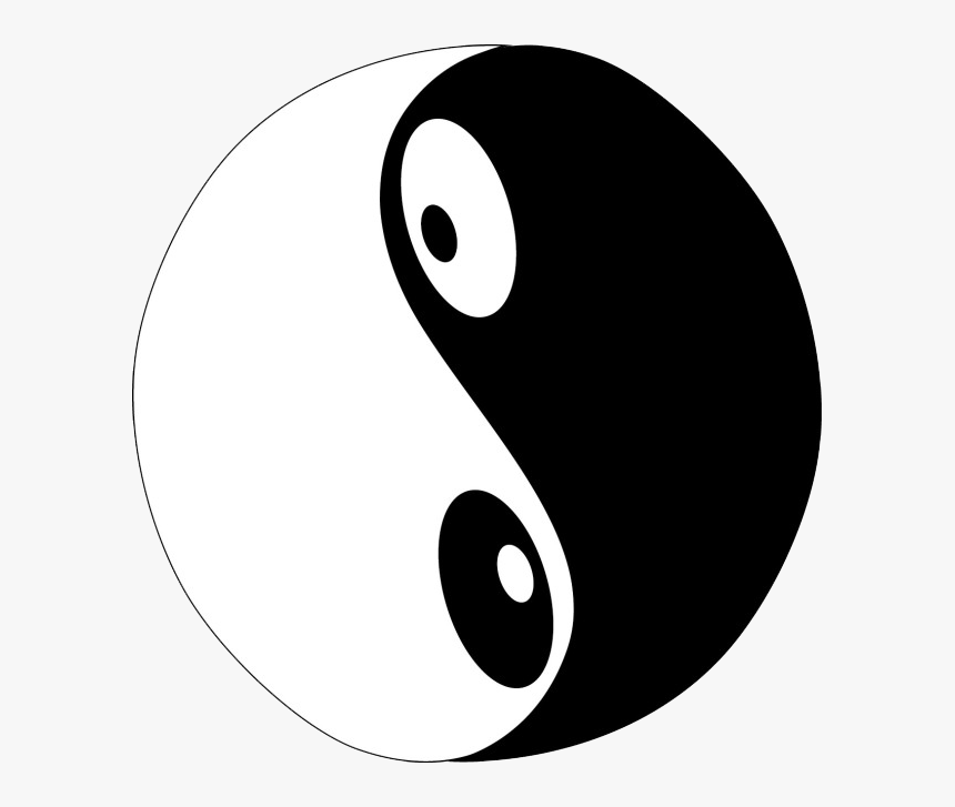 Breasts Yin-yang - Yin Yang Girl Naked, HD Png Download, Free Download