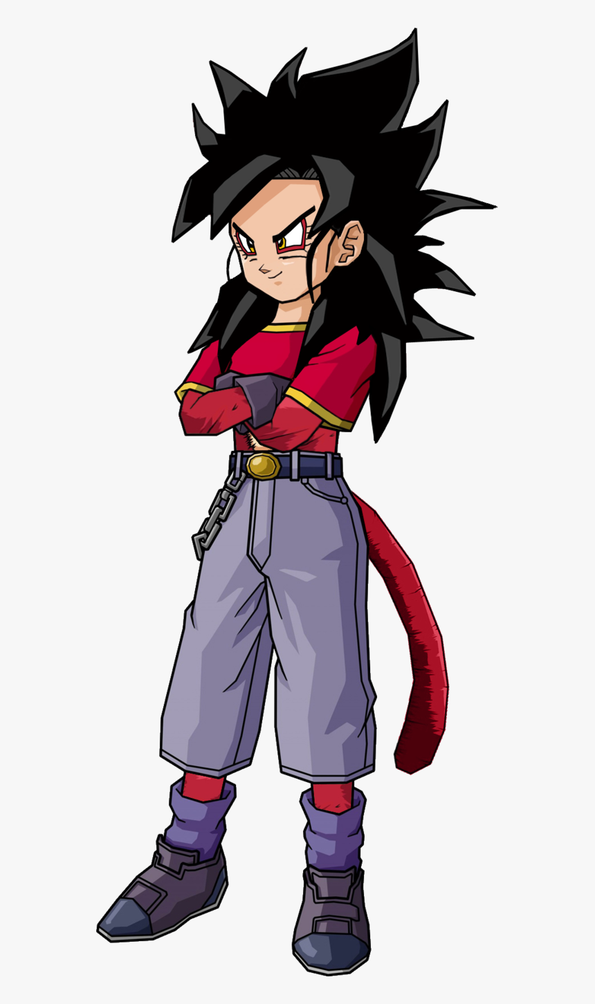 Dragon Ball Z Clipart Super Saiyan - Dragon Ball Gt Pan Ssj 4, HD Png Download, Free Download