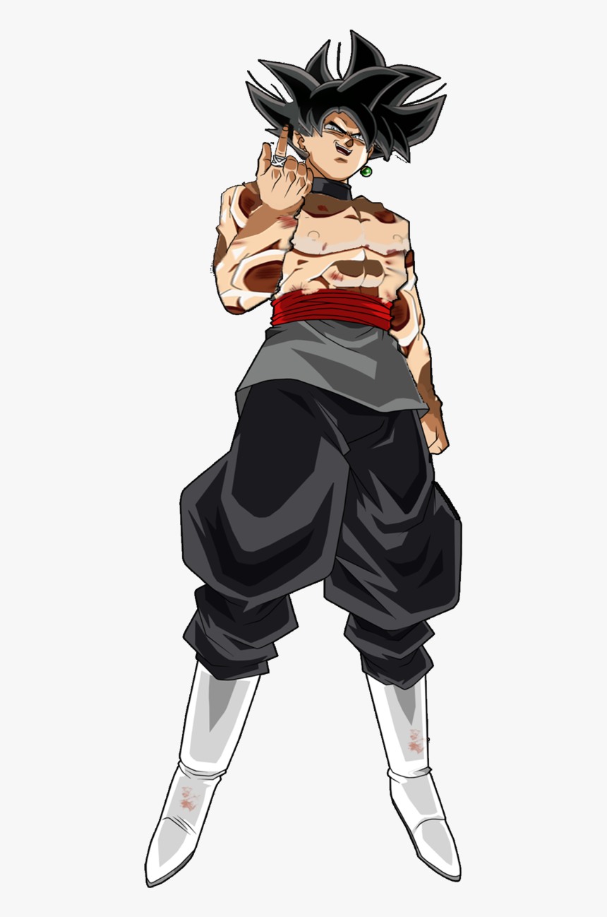 Black Goku Ultra Instinct Png, Transparent Png, Free Download