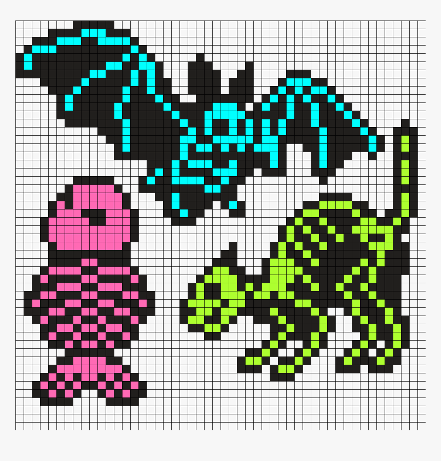 Bat Perler Bead Pattern, HD Png Download, Free Download