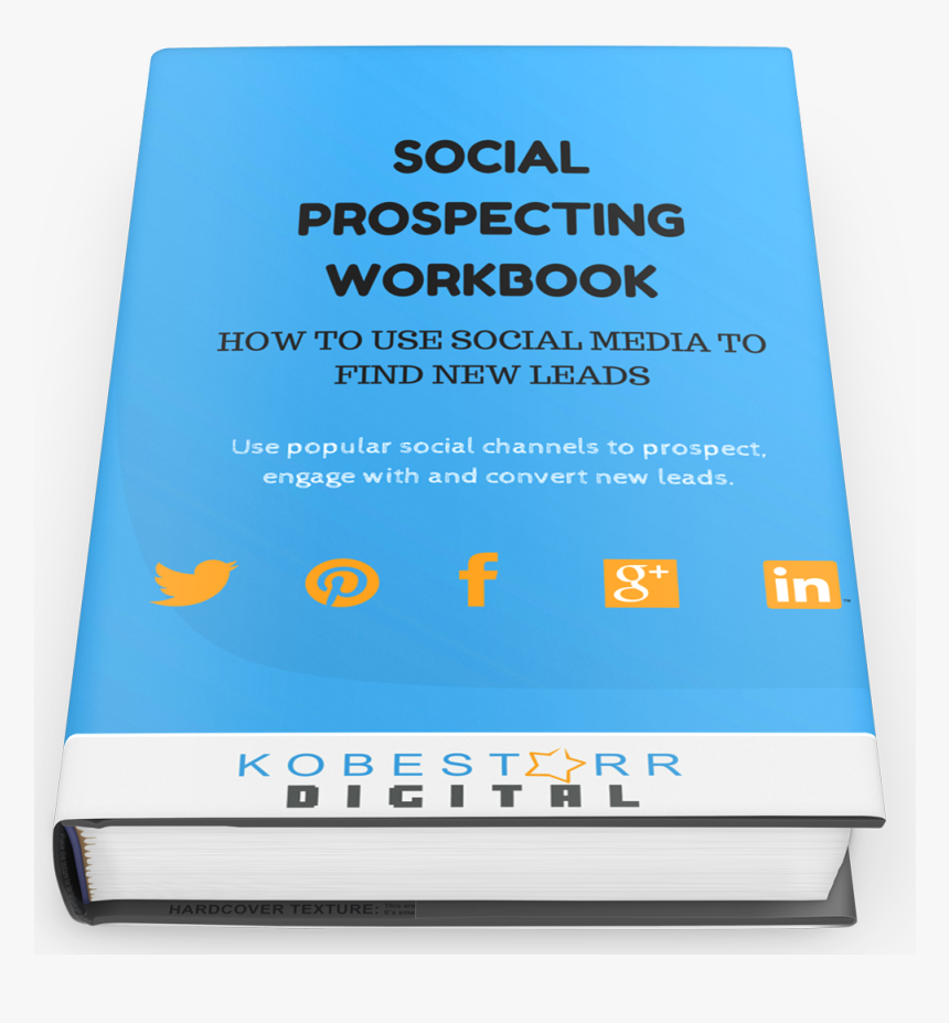 Kobestarr Digital Social Media Prospecting 3d Ebook, HD Png Download, Free Download