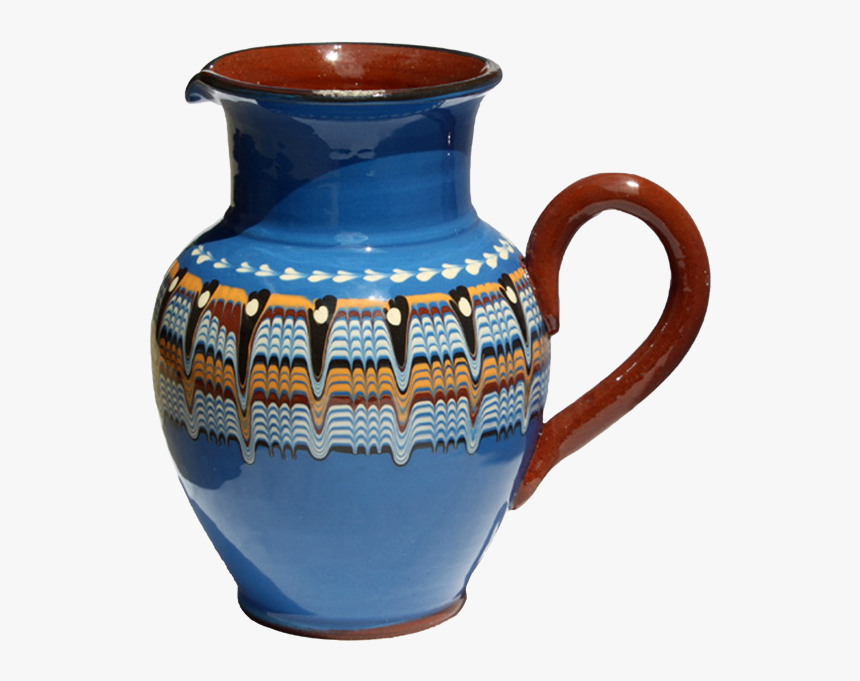 Pitcher, Royal Blue - Ceramic Pitcher Png, Transparent Png, Free Download