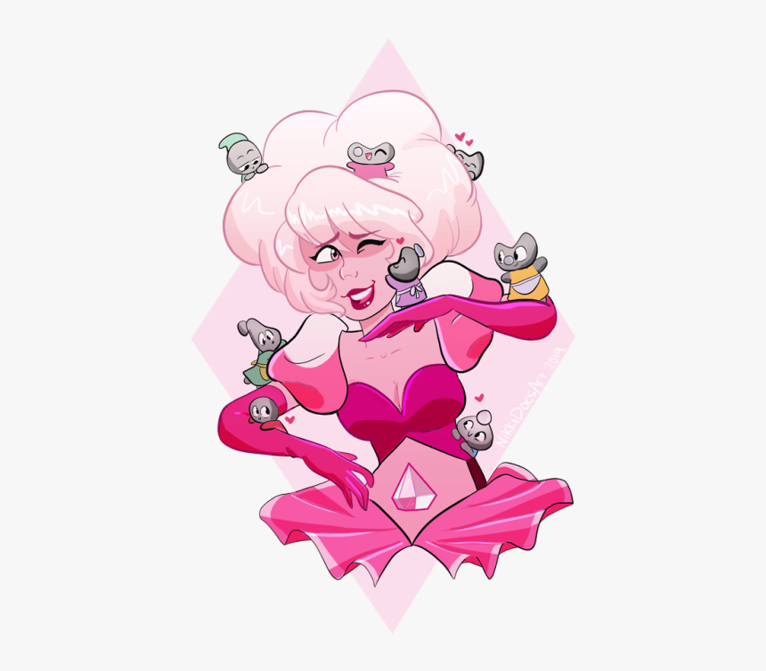 Steven Universe Pink Diamond And Pebbles, HD Png Download, Free Download