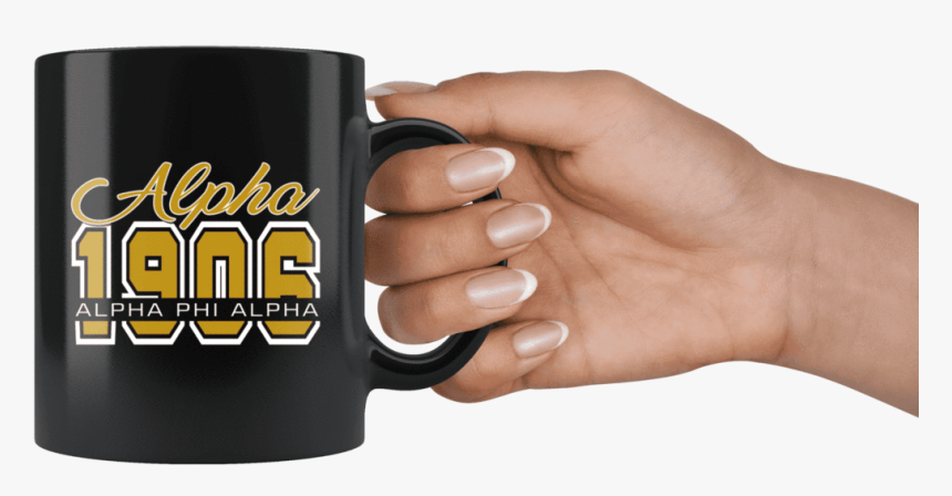 Alpha Phi Alpha Black Mug - Mug, HD Png Download, Free Download