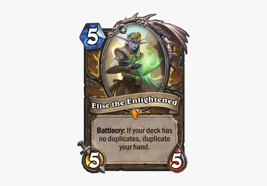 Hearthstone Elise The Enlightened, HD Png Download, Free Download