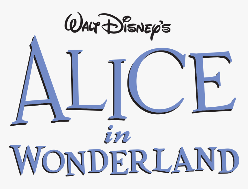 Transparent Png Alice In Wonderland Logo Png, Png Download, Free Download