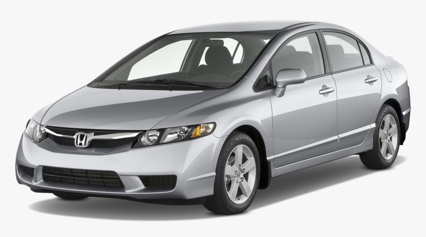 Honda Civic Png - 2009 Silver Honda Civic, Transparent Png, Free Download