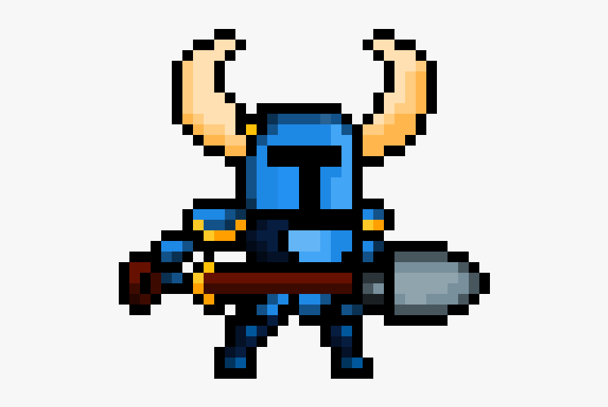 Pixel Art Shovel Knight, HD Png Download, Free Download