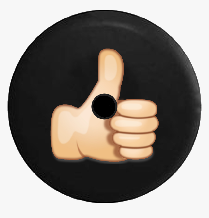 Jeep Wrangler Jl Backup Camera Day Thumbs Up Emoji - Circle, HD Png Download, Free Download