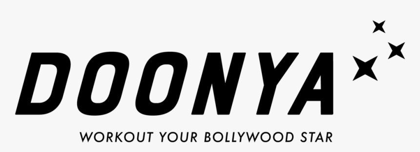 Logo Black - Doonya The Bollywood Workout, HD Png Download, Free Download