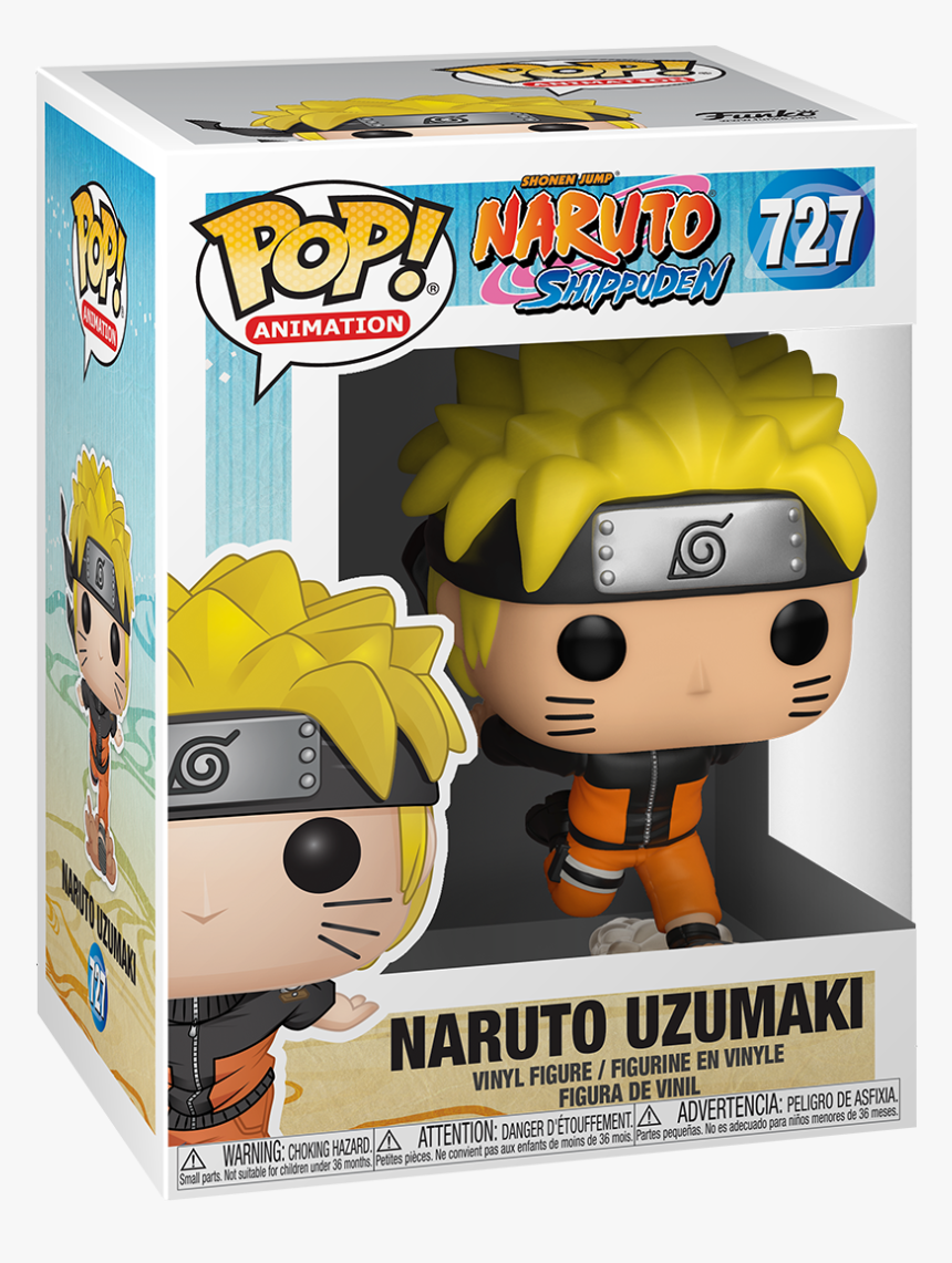 Naruto Running Funko Pop, HD Png Download, Free Download