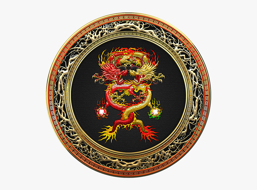 Red And Yellow Dragon, HD Png Download, Free Download