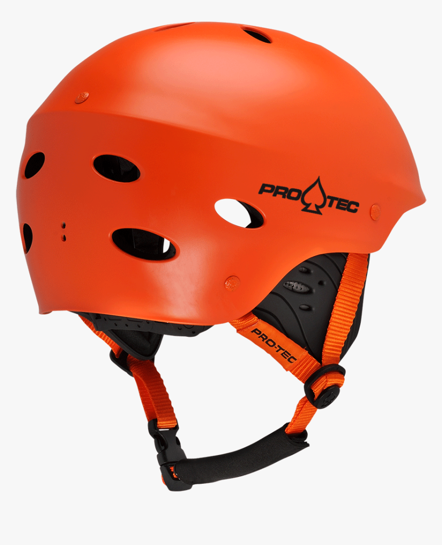 Orange Kayak Helmet - Protec Hot Magma Ace Wake, HD Png Download, Free Download