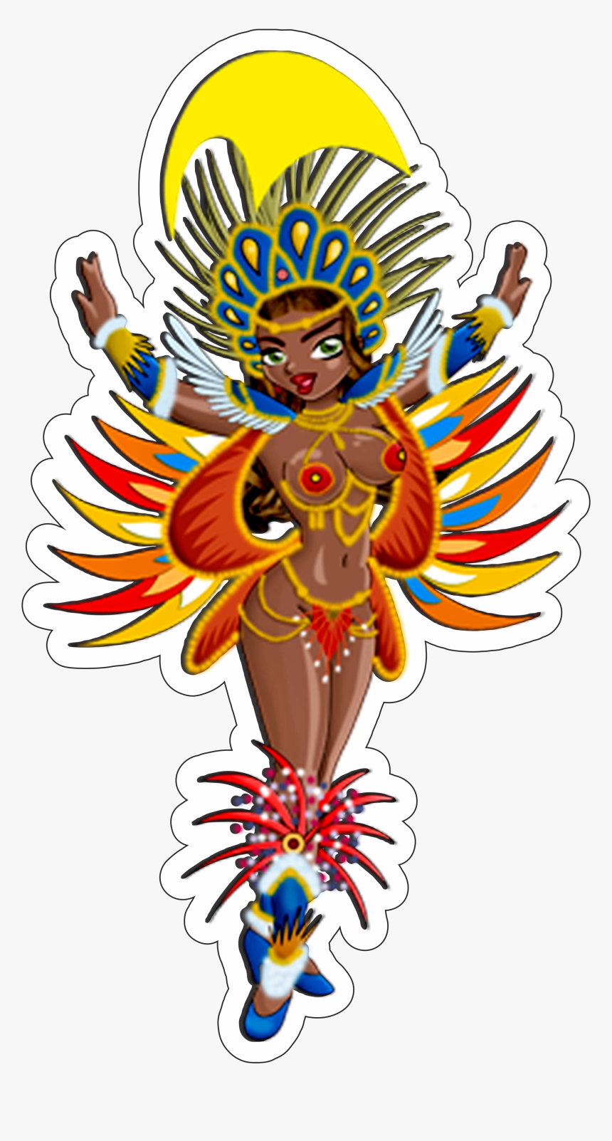 Mulata Carnaval Png - Blocos De Carnaval 2020 Manaus, Transparent Png, Free Download