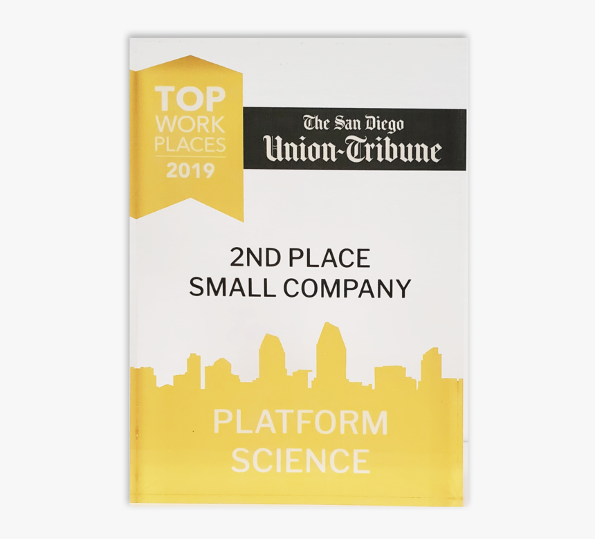 Platform Science Awarded 2nd Place In Small Company, HD Png Download, Free Download