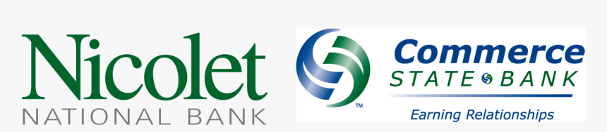 Nicolet National Bank And Commerce State Bank Logos - Commerce State Bank, HD Png Download, Free Download