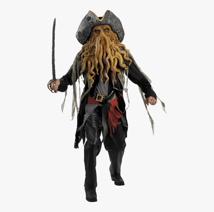 Download Pirate Png Images Background - Disney Davy Jones Costume, Transparent Png, Free Download