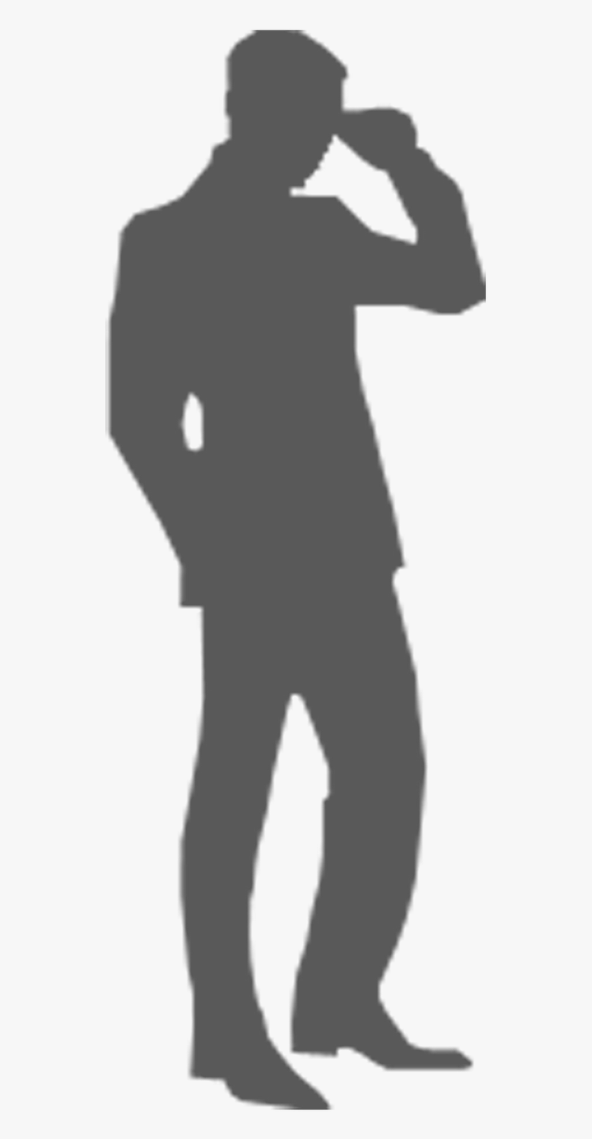 Silueta De Una Persona Png De Perfil, Transparent Png, Free Download