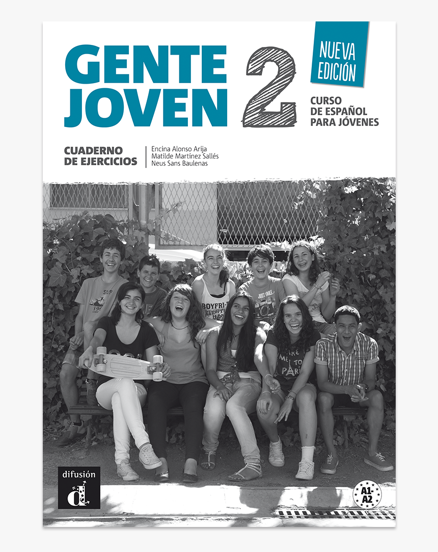 Gente Joven 2 Nueva Edición - Gente Joven Nueva Edicion 2 Cuaderno De Ejercicios, HD Png Download, Free Download