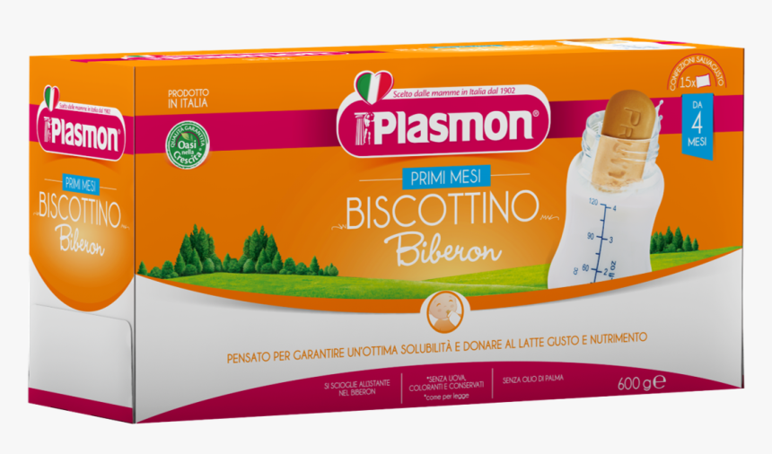 Plasmon Biscottino Biberon 600 Gr - Plasmon Biscottino Granulato, HD Png Download, Free Download