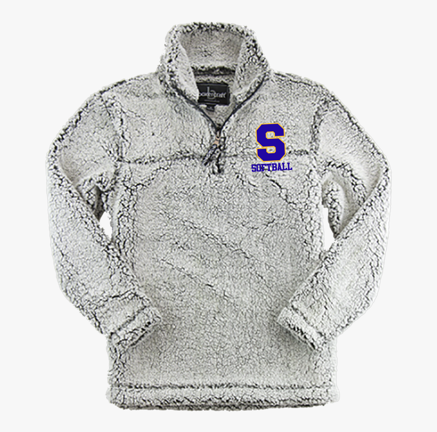 Et Richardson Softball 1/4 Zip Sherpa - Fuzzy Quarter Zip Pullover, HD Png Download, Free Download