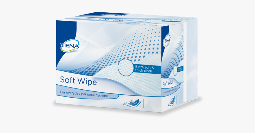 Tena Soft Wipe Packshot - Tena Soft Wipe, HD Png Download, Free Download