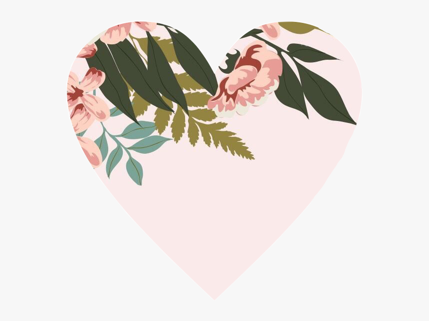 #heart #flowers #plants #nature #pink #tumblr #sticker - Lamentations 3 22 23 Printable, HD Png Download, Free Download