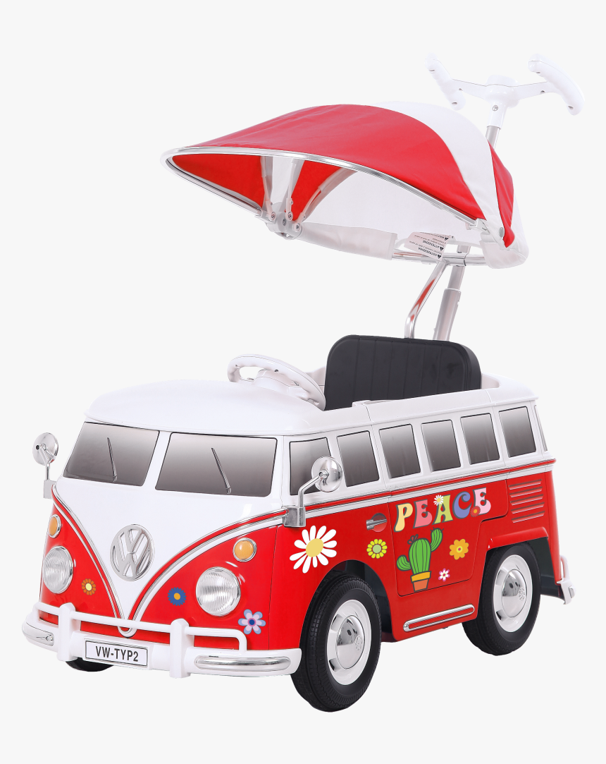 Vw Bus Push Car, HD Png Download, Free Download