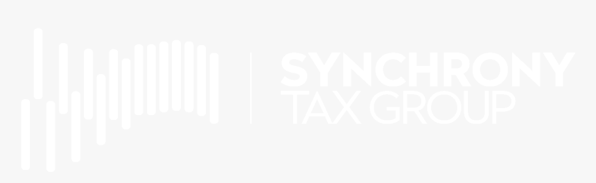 Synchrony Tax Group - Black-and-white, HD Png Download, Free Download
