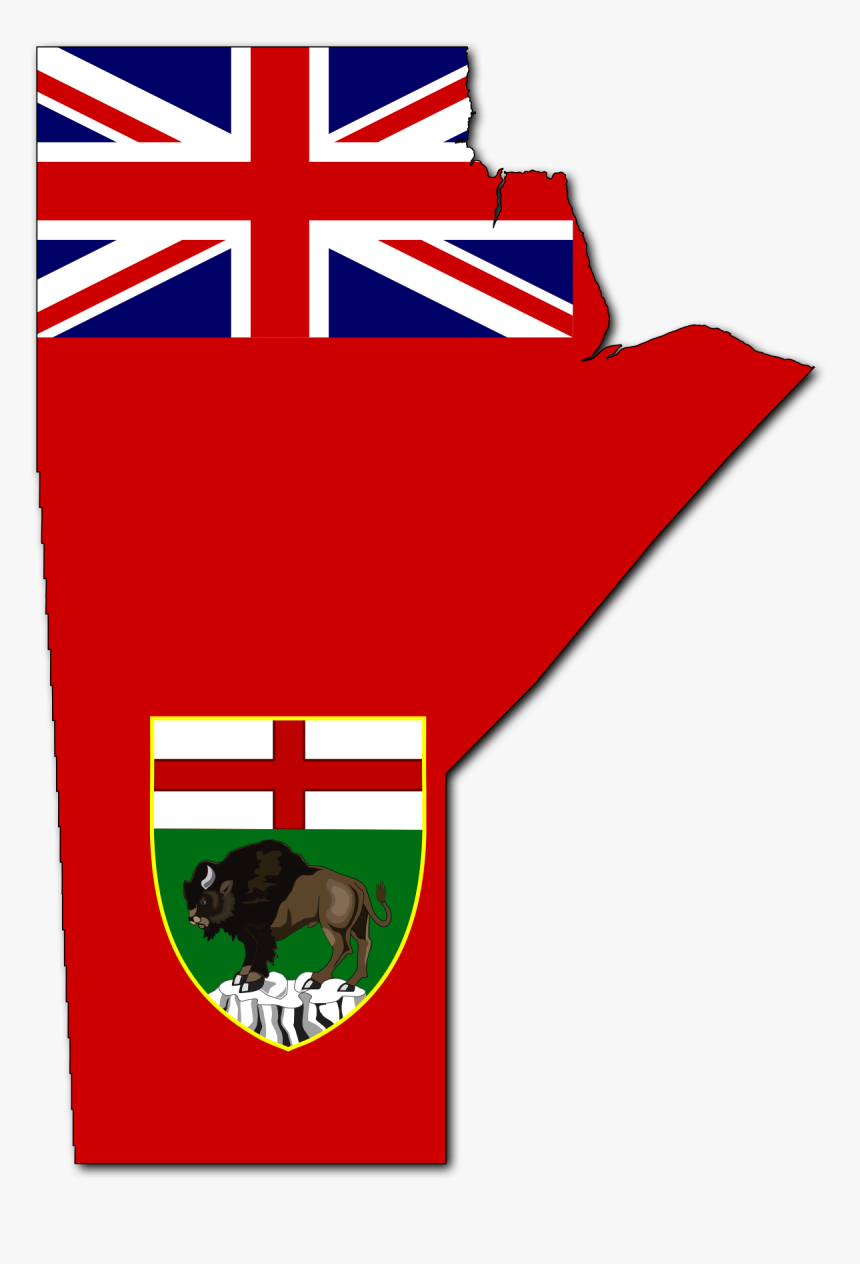 Manitoba Flag And Map, HD Png Download, Free Download