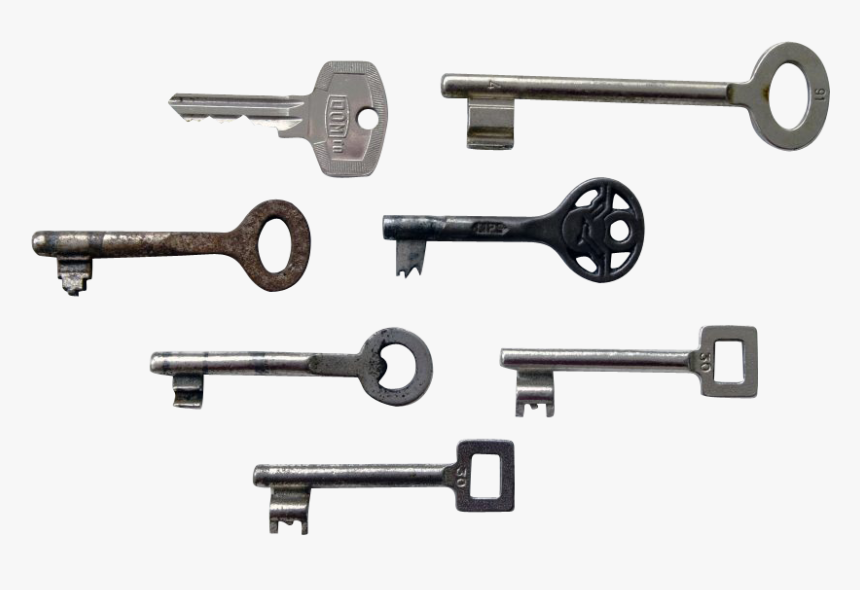 Keys Of Many Shapes - Metalworking Hand Tool, HD Png Download, Free Download