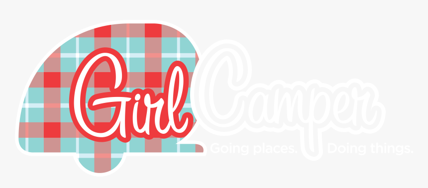 Girl Camper - Graphic Design, HD Png Download, Free Download